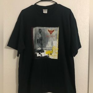 Spirit The Seventh Fire Ignite the Fire Within XL Black T-shirt